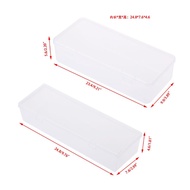 ❤Home storage - (1) rectangular transparent storage box F255 (23.4*9.9*5.6CM)