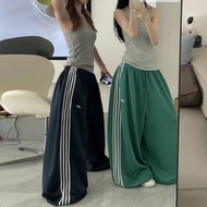 Loose Profile Sweatpants 110-160 Medium Big Kids Boys Elastic Waist Cuffed Trousers Spring Autumn Sw