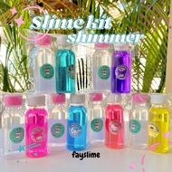 Slime Kit Shimmer | Slime kit karakter | Slime kit clear glitter murah |