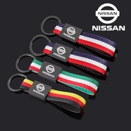 Car Styling Keychain Key Ring Pendant Gift Accessories for Nissan Qashqai X-Trail Almera Elgrand 370