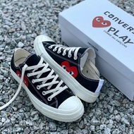 Converse Play CDG Black White Low