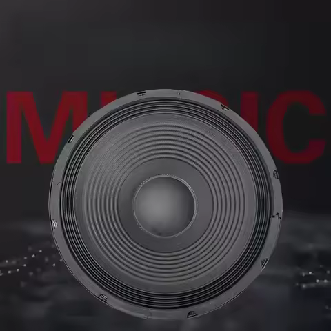 B-1244 6.5/8/10/12-15 Inch Full Range Bass Speaker Sound Bass Unit Stage 60-1000W 8Ohm 1PCS