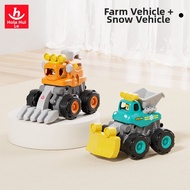 Inertial Slide Engineering Vehicle Toys