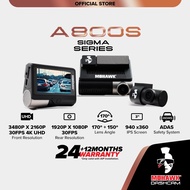 Mohawk A800S Dash Cam Flagship 4K UHD (2160P+1080P) | Dashcam Kereta Car Camera Video Recorder