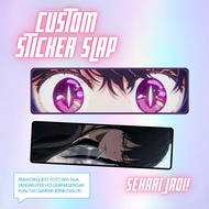 Custom Hologram Slap Sticker, Custom Hologram Sticker, Custom Sticker by decoyaki