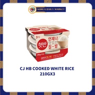 CJ HB COOKED WHITE RICE (210GX3)/(210GX6)(Expiry date: 24.07.2026)