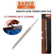 [100% ORIGINAL] BAHCO Triangle Sharpening Saw File (4" 100mm / 5" 125mm)