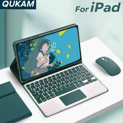 For iPad Multilingual keyboard For iPad Pro 11 2021 2020 Mini 6 10.2 9/8/7th 2018 2017 5 6th Pro 11 