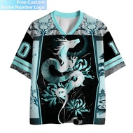 2026 New Jersey Sports Short Sleeved Jersey, V-neck Short Sleeved Jersey, Y2K Sports Fashion 3D Prin