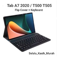Samsung Tab A7 Case / Samsung Tab A7 2020 Casing / Flip Cover + Keyboard