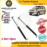 (1@Set) Rear Bonnet Damper Absorber Toyota Avanza 2003-2010 Avanza F601 F602