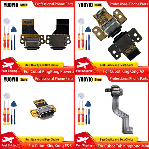 For Cubot KingKong AX/ES3/Power 3 Tab KingKong Mini Tab KingKong 2 USB Charging Port Connector Charg