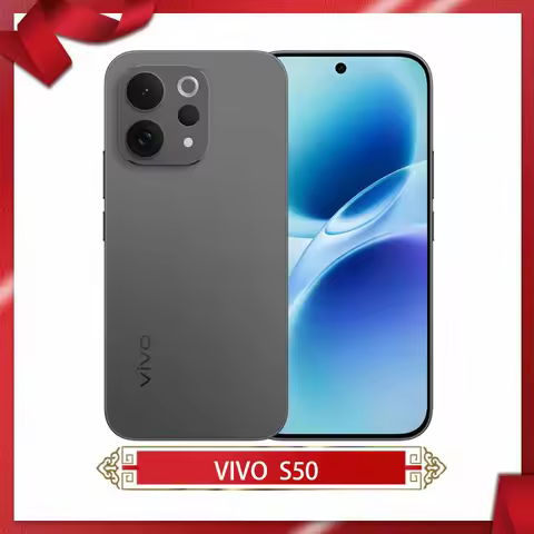 Google Play China Version VIVO S50 Mobile Phone Snapdragon8s Gen3 6.59inch AMOLED 50MP 6500Mah 90W D
