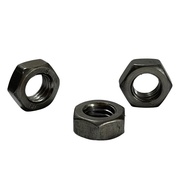 5 pcs Nuts - Nuts M12 black steel