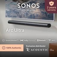 9.1.4 Sonos Arc Ultra Soundbar w Spatial Audio - Dolby Atmos Smart Home Theater