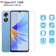 LAYAR FULL SCREEN TEMPERED GLASS OPPO A17 /A17k /A18• Full SCREEN Anti-Scratch SCREEN Protector
