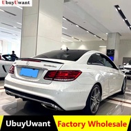 For W207 C207 Real Carbon Fiber / Unpainted Trunk Spoiler For Mercedes Benz E - Class Coupe 2008 - 2
