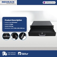INDORACK DR02 Drawer 2U Depth 350mm Accessories Rackmount Drawer