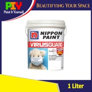 Nippon Paint VirusGuard Virus Guard Interior Wall Paint / Cat Dalam Dinding Rumah 1L - 1 Liter