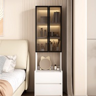 Table Bookshelf Bedside Storage Rack Integrated Floor Storage Cabinet Small Apartment 20Cm 30Cm High