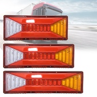 2PCS New 24V Trailer Truck LED Rear Tail Light Turn Signal Indicator Warning Brake Lamp For Trailer Truck Car Light.