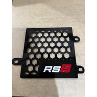 rs8 bolt type acrylic radiator cover for honda click v1 v2 v3