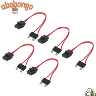 ABEBONGOTF 5PCS Fuse Connector, With Wire 20A Car Fuse Holder, Waterproof 16AWG Auto Inline Fuse Hol