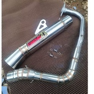 Open pipe Canister Daeng sai4 1set 51mm Big Elbow for Mio i125 Mio sporty Mio soul i125 Mio soulty M