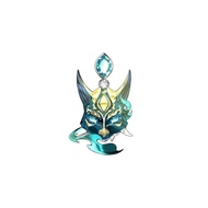 Necklace Two-Dimensional cos Student Gift Necklace Game Merchandise Mask Pendant Pendant Jewelry 9.4