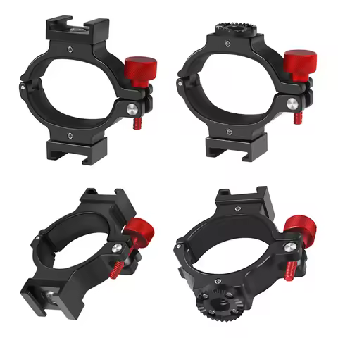 Mobile Gimbal Extension Clip Mount Mic Light 1/4 Adapter for DJI OM 2 3 4 5 6 7 7P Stabilizer LED Br