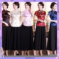 ready stock malaysia ship within 1day 2025 new style cheongsam women blouse cheongsam top 新款上衣旗袍 修身上