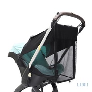 LIDU1 AntiUV Pram Sunshade Cover Carseat Bug-Netting Stroller Canopy for Doona-carseat