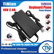 16V 2.4A AC Adapter PA-300 PA-300C PA-301 for YAMAHA PSR-EW425 PSR-SX900 DGX-670 Digital Keyboard Pi