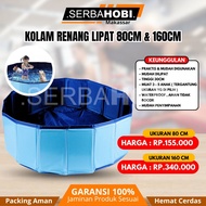 Portable Folding Pool 80 and 160cm Children's Swimming Pool/ Portable Ball Pool/