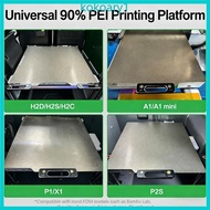 KOKO Metal Plate Extraction Handles for H2D H2S H2C P1 P2S 3D Printing Platform