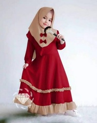 gamis anak 2022 / nadira kidss terbaru / bisa bayar di tempat ( cod)