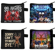 99 Nights In The Forest Game Accessories Wallet Mini Portable ID Card Bag Birthday Gift