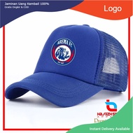 TOPI AREMA FC / TOPI JARING AREMA FC / TOPI BUCKET AREMA FC PREMIUM BISA COD