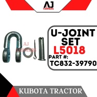 U-Joint Set Shackle L5018 Kubota Tractor Part : TC832-39790