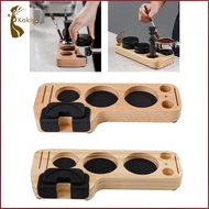 [kokiya] Coffee Tamper Station Stand Espresso Tamper Station 51mm 53mm 54mm 58mm Espresso Distributo