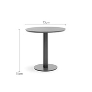 BUNISE P45 ชุดเฟอร์นิเจอร์หวายกลางแจ้ง - ชุดเก้าอี้โยก+โต๊ะ กันน้ำ สำหรับระเบียง & ลานบ้าน