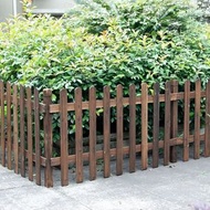 杉木實木傢俱 戶外傢俬 花園圍欄 寵物圍欄【150x60cm】+方立柱2條+鐵腳座