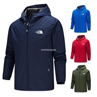 ✟🔥The North Face High Quality Outdoor Men's Bomber Jacket Windproof waterproof Jaket lelaki Winter hoodie  jackets  war