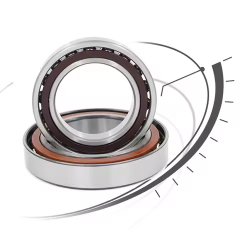 1 PC Angular contact ball bearing 7200 7201 7202 7203 7204 7205 7206 7207 7208 AC C.