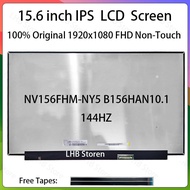 15.6" 144Hz LCD Screen NV156FHM-NY5 B156HAN10.1 For Lenovo Legion 7-15IMH05 C7-15 ideapad Creator 5-