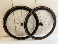 Campagnolo Bora Ultra 35輪組 + Vittoria Corsa Road Tubular Tires 25C 700C