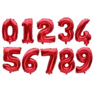40cm number foil balloon 40 number balloon