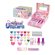 Tas Kosmetik Putri Duyungchildren Pretend Plays Make Up Kit Set Mainan Make Up Anak Dengan Fungsi As