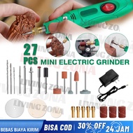 12V Mesin Mini Grinder 27pcs Grafir Bor Gerinda Ukir gerinda listrik mini gerinda mini Gerinda Elect