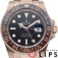 勞力士 GMT-Master II 腕錶 126715CHNR，附原廠錶盒、保固卡，18K 玫瑰金，男士腕錶，黑色錶盤，拋光處理，成色極佳 [二手]
